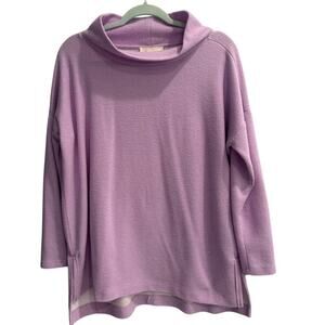 by Anthropologie Size Small Lilac Purple Mock Neck Sweater